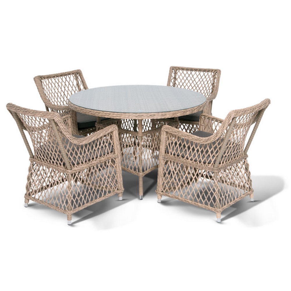 Комплект Доппио, соломенный