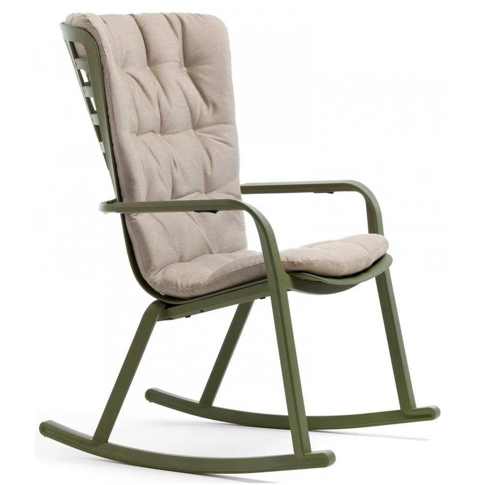 Кресло-качалка Folio, с подушкой и полозьями