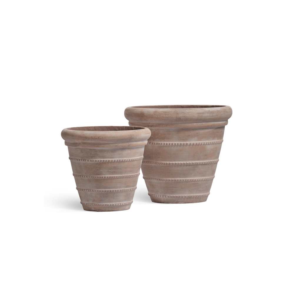 Кашпо TREEZ ERGO Italica Классический конус Капучино