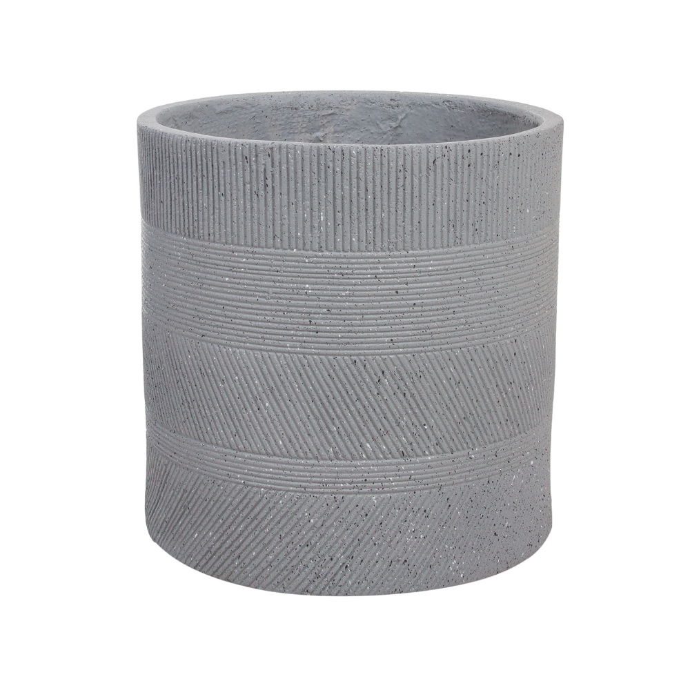 Кашпо Nobilis Marco "Cells graphite Cylinder"