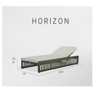 HORIZON   Лежак