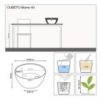 Кашпо Cubeto Color