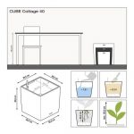 Кашпо Cube Cottage