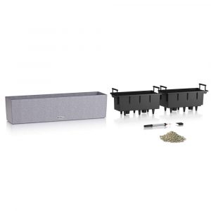 Кашпо Balconera stone 80