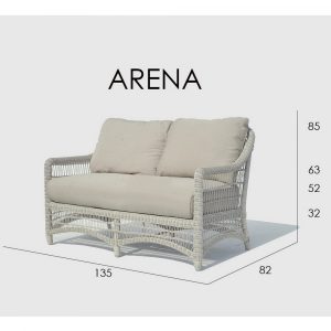 ARENA диван двухместный