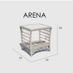 ARENA стол приставной