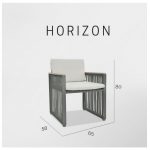 HORIZON  Кресло обеденное