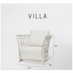 VILLA  Кресло