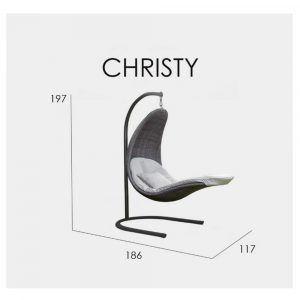 CHRISTY Качели WHITE WASH