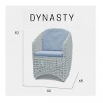 DYNASTY Кресло обеденное