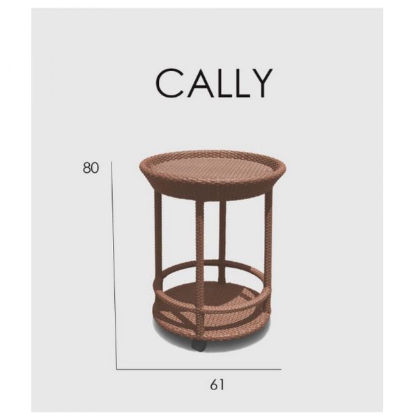 CALLY Сервировочный стол MOCCA