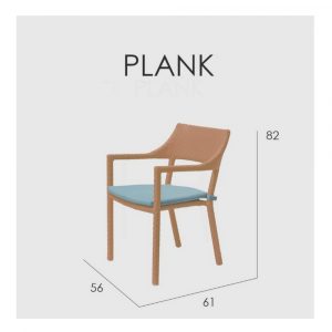 PLANK Кресло обеденное RP