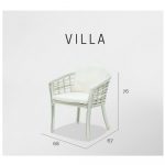 VILLA  Кресло обеденное