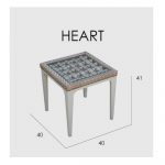 HEART Стол для лежака