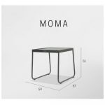 MOMA Cтол  приставной