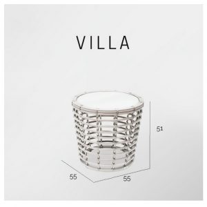 VILLA  Стол приставной