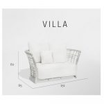 VILLA  Диван двухместный