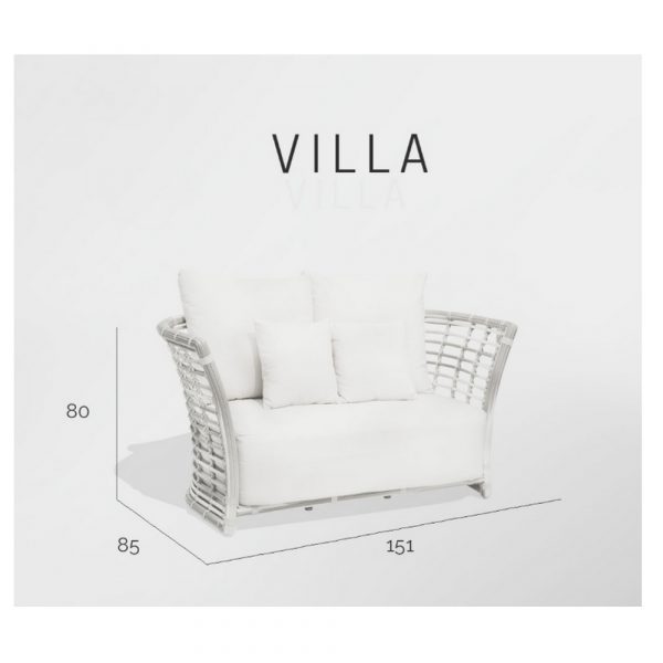 VILLA  Диван двухместный