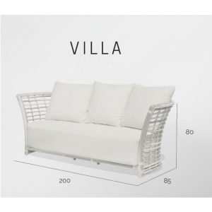 VILLA  Диван трехместный