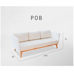 POB Трехместный диван