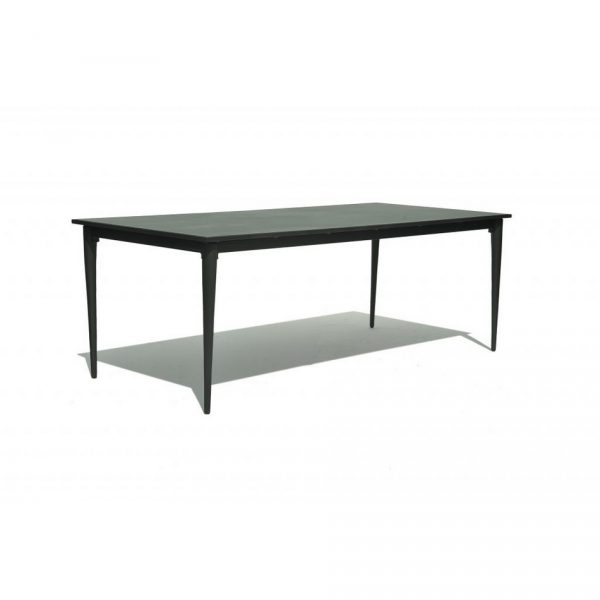 MOMA стол обеденный столешница стекло 220x100 ANTHRACITE
