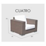 CUATRO- PACIFIC  кресло