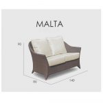 MALTA Диван 2х-местный
