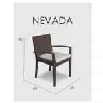NEVADA кресло MOCCA