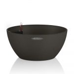Кашпо Cubeto Color - графитовый черный, 30 x 13