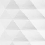 Кашпо TREEZ ERGO Diamond Чаша-конус Белый камень