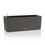 Кашпо Balconera stone 50 - графитовый черный