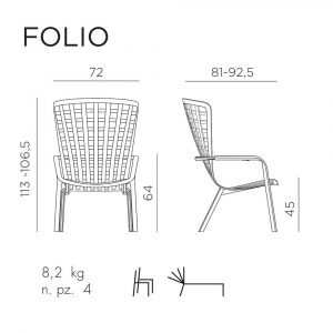Кресло Folio