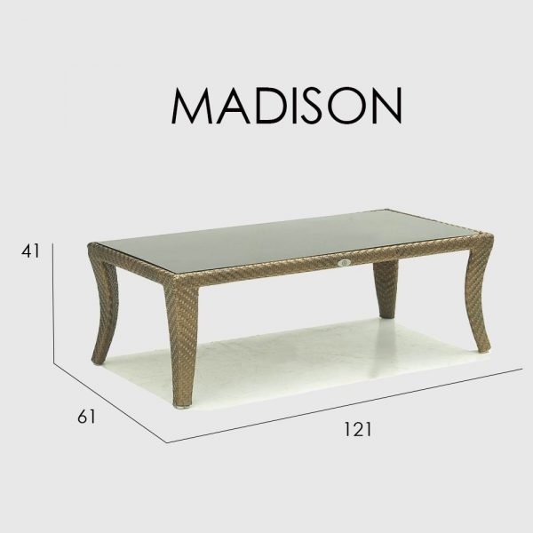 MADISON Cтол журнальный прямоугольный