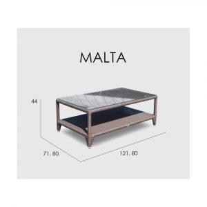 MALTA Cтол журнальный квадратный