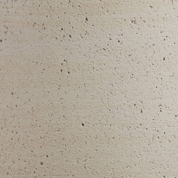 Кашпо TREEZ ERGO Fine Rock Design-чаша Classic Белый песок